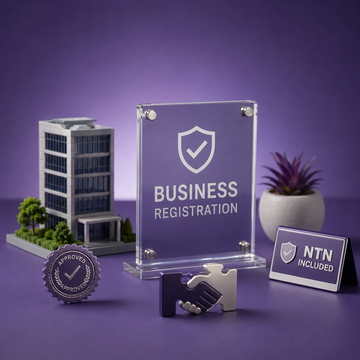 TaxHub business registration and setup: company, partnership, and NTN registration